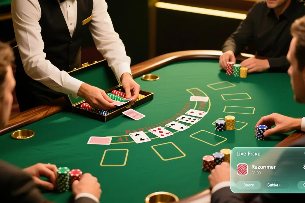 Live blackjack: rozhodování v reálném čase