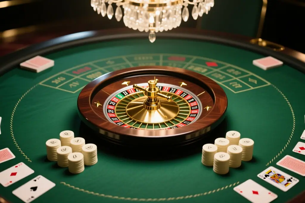 Stolní hry v online kasinu: ruleta, blackjack a poker